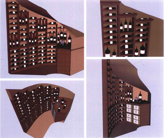 中科盛世，酒窖設計，實木酒窖定制